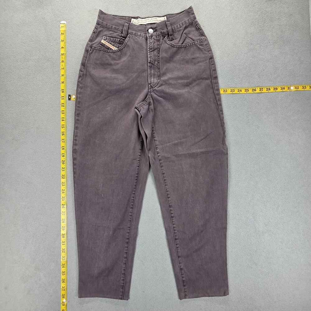 Diesel Jeans Mens Purple Patrol Relaxed Tapered Made In Italy Fits 26x27